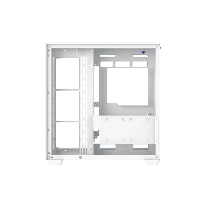 Xigmatek Aqua V Mid Tower Case , 7 Fan - White