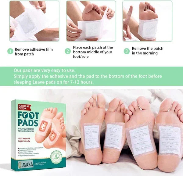 Zenvora Premium Detox Foot Patches (Pack of 20) BUY 10 GET 10 FREE